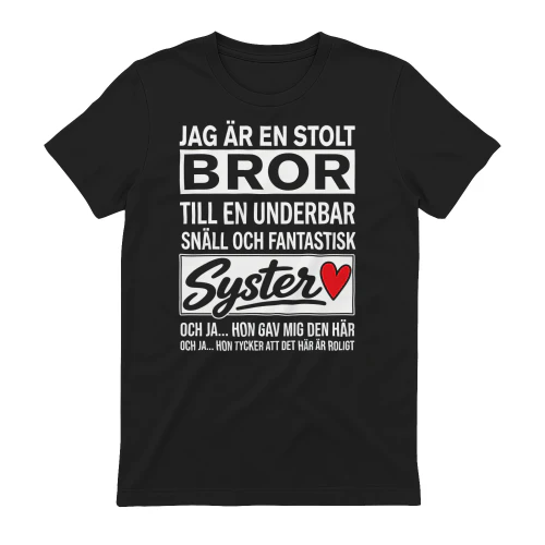 Stolt bror – fantastisk syster