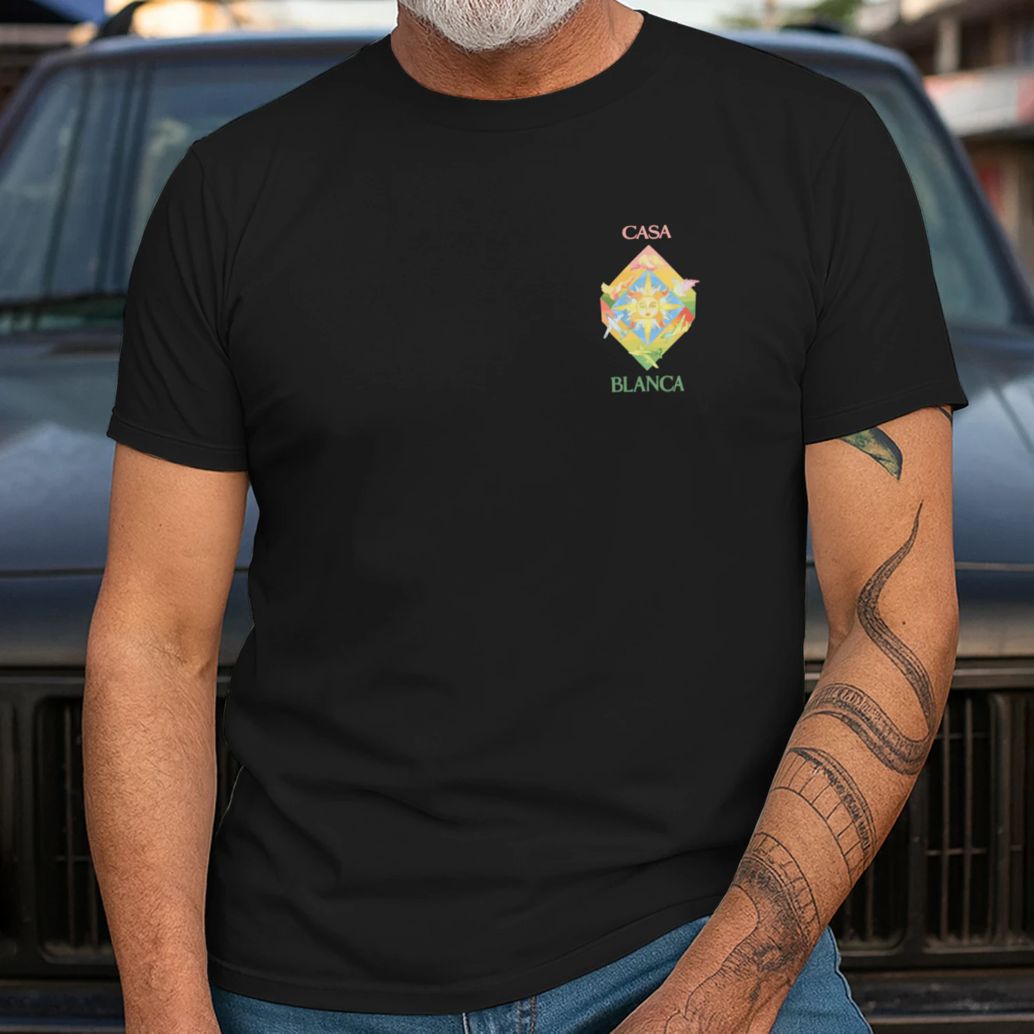 casa blanca vintage Homme