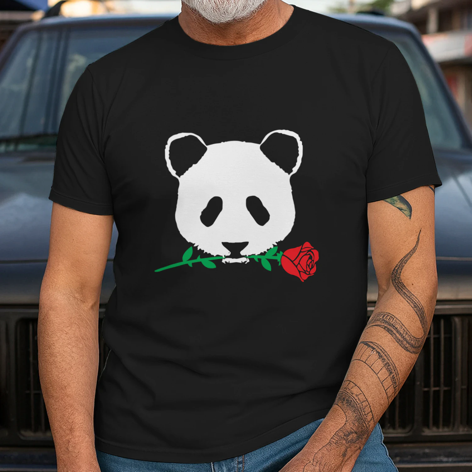 Panda Flower Vibes Homme