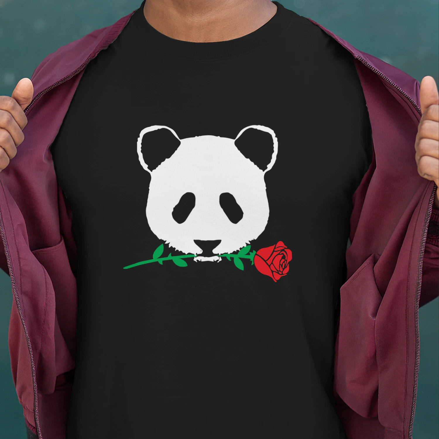 Panda Flower Vibes Homme