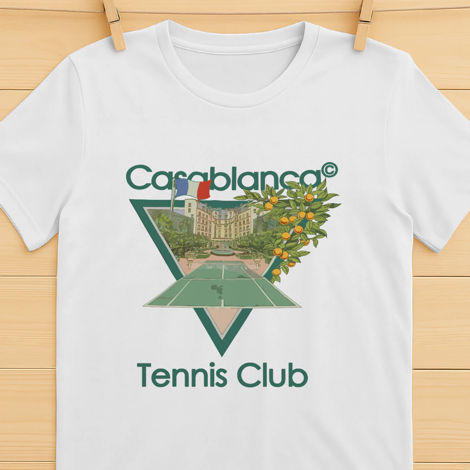 casablanca club tennis Vibes Homme