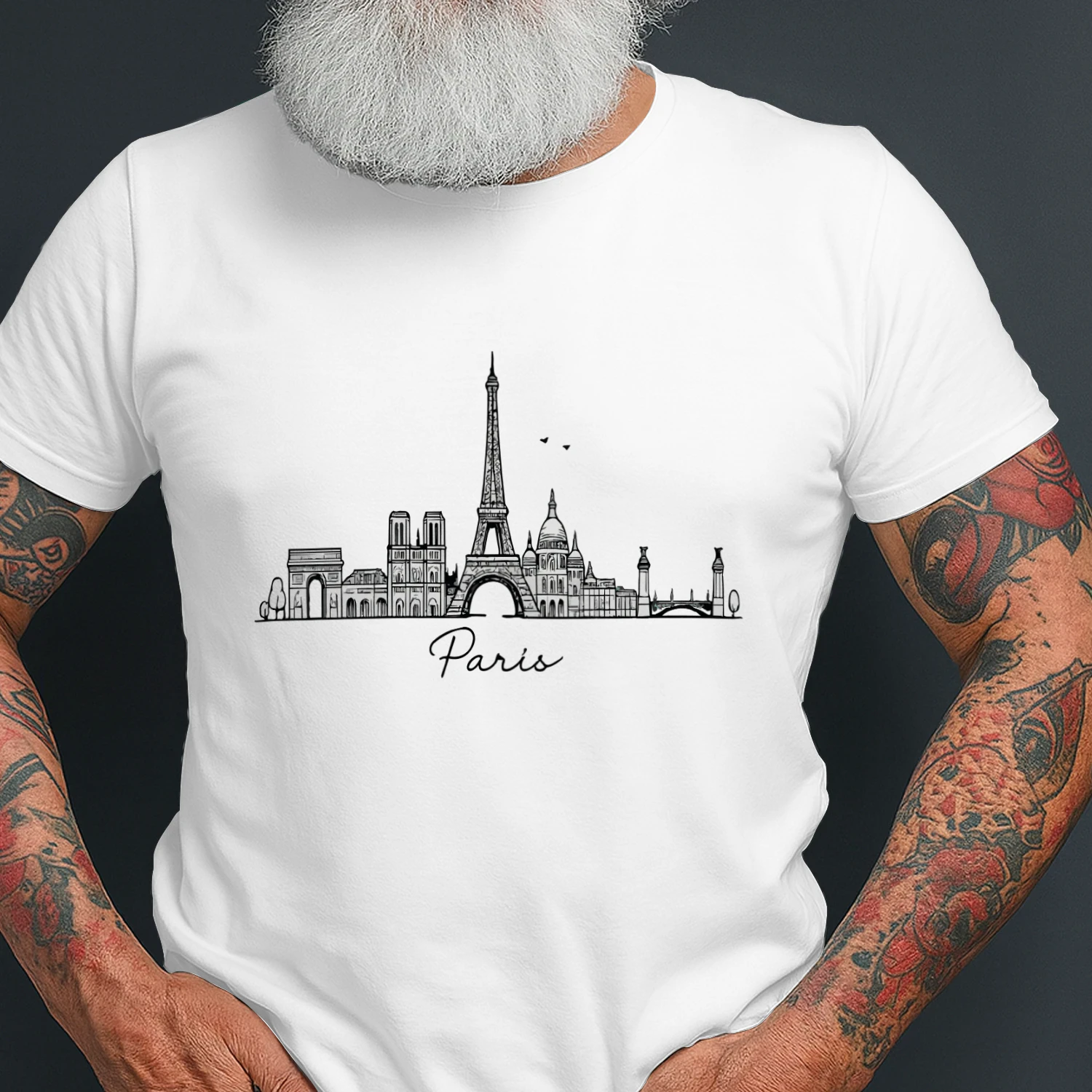 Paris vibes Classic Homme T-shirt