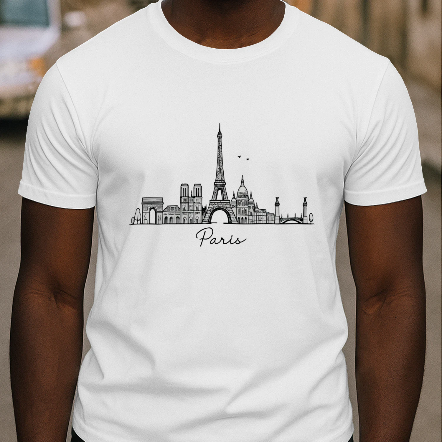 Paris vibes Classic Homme T-shirt