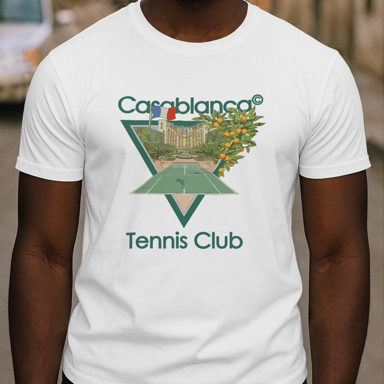 casablanca club tennis Vibes Homme