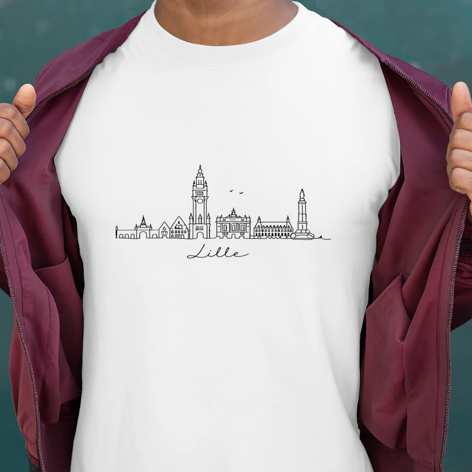 Lille vibes Classic Homme T-shirt