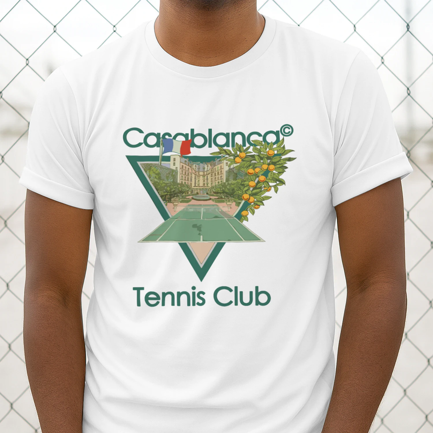 casablanca club tennis Vibes Homme