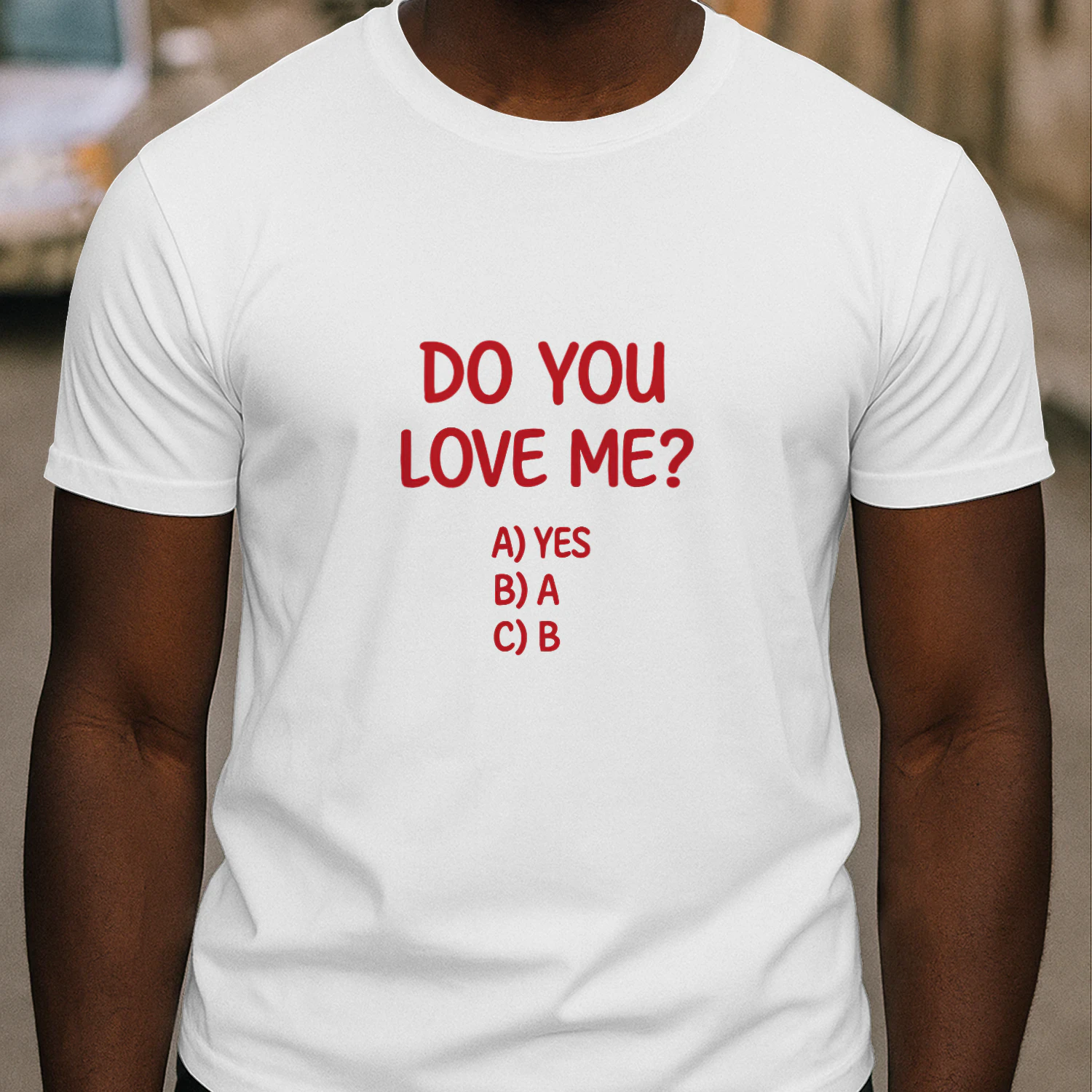 Do you love me Vibes Front Homme