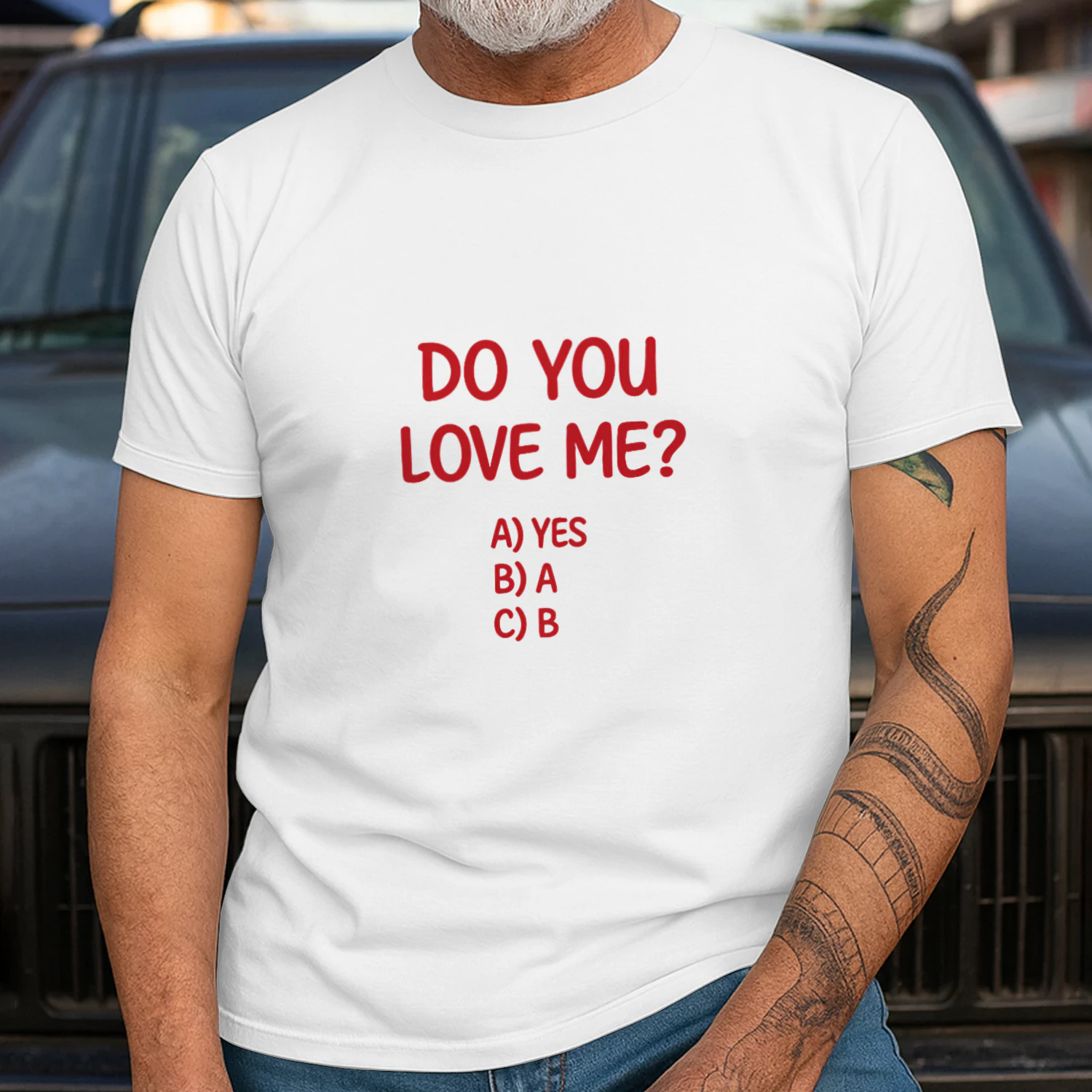Do you love me Vibes Front Homme