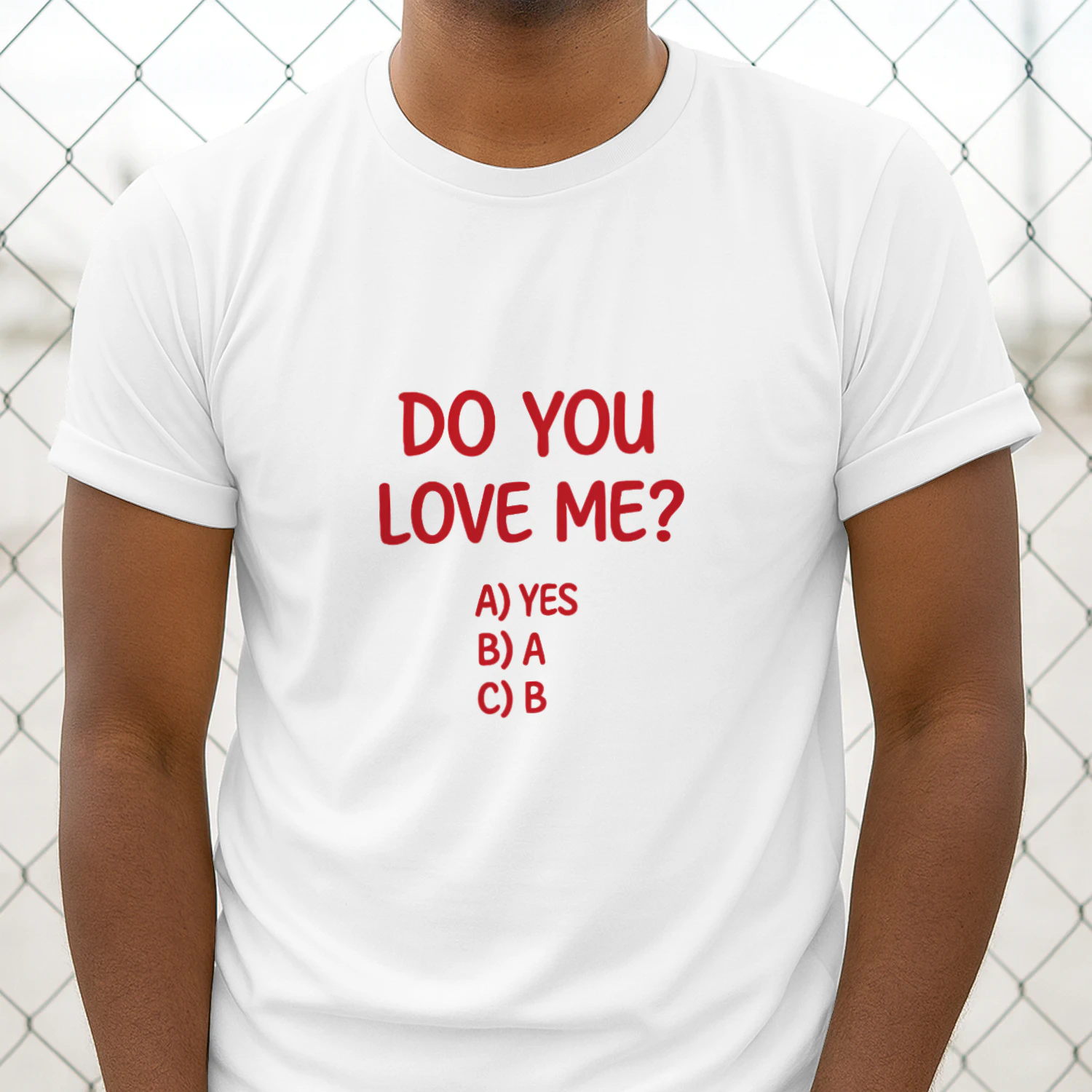 Do you love me Vibes Front Homme