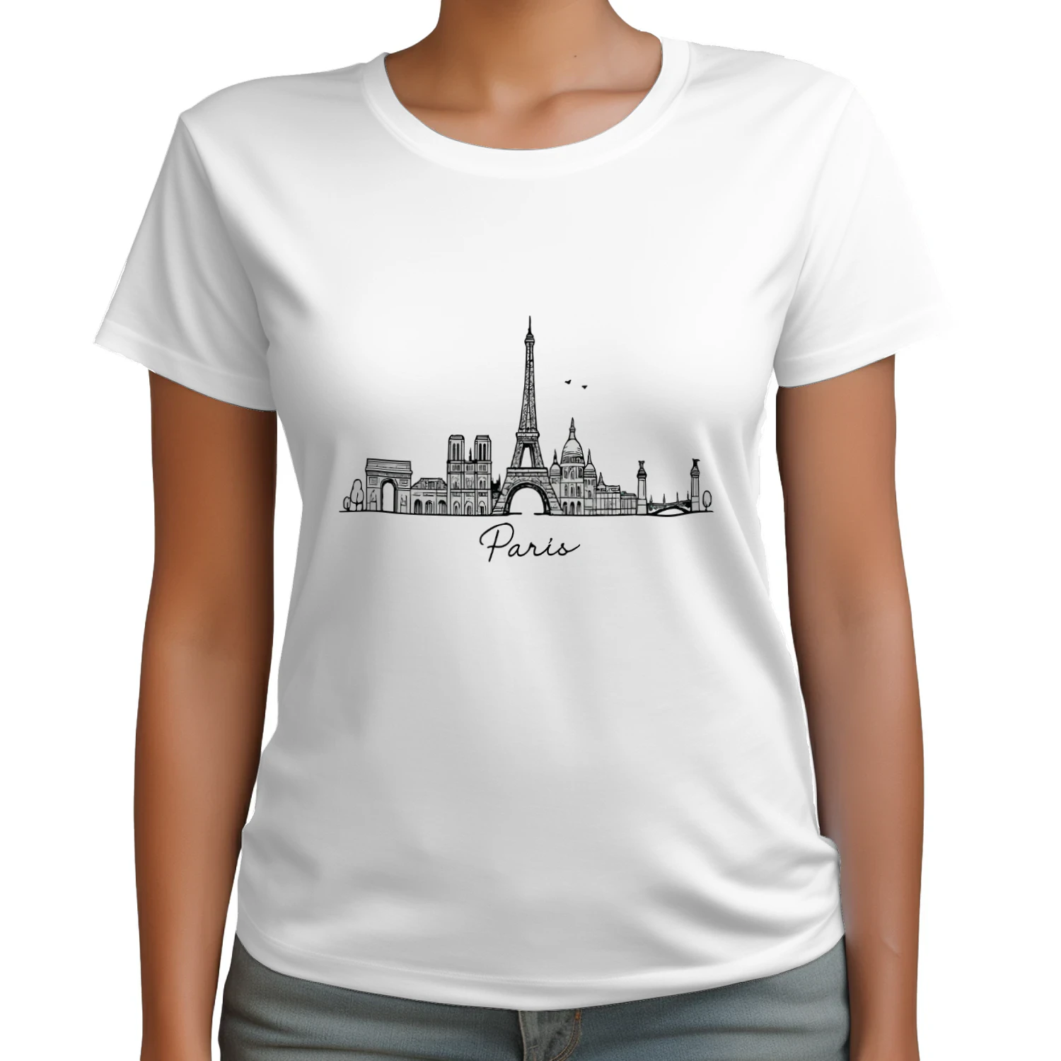 Paris Vibes Femme T-shirt Classic 