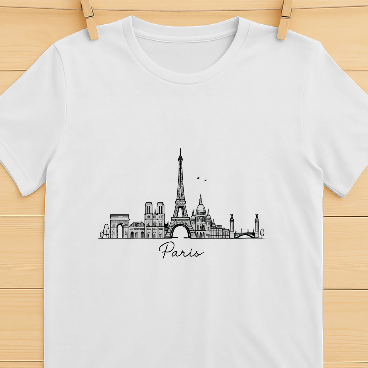 Paris Vibes Femme T-shirt Classic 