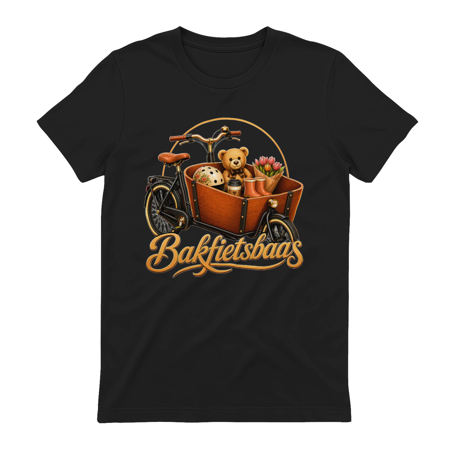 Bakfietsbaas Golden Cargo Tee