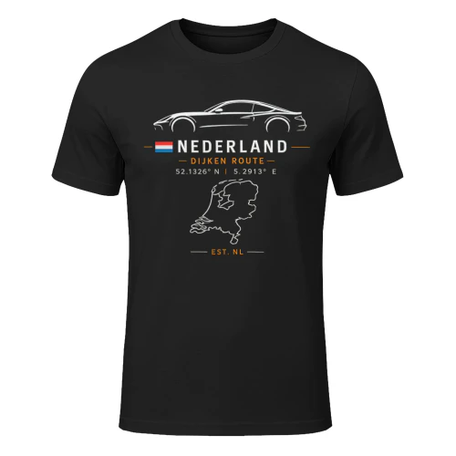 Minimalistisch Motorsport T-Shirt