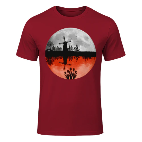 Nederlands in Silhouet t-shirt