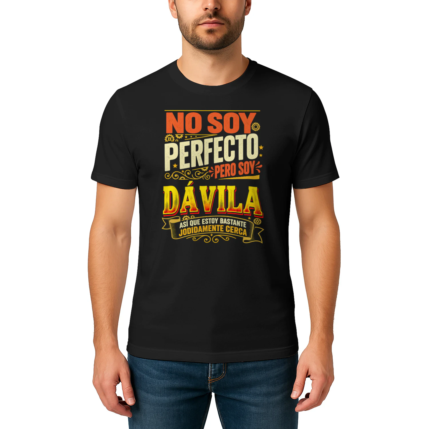 ES1N5S716 - Apellido Dávila Divertido