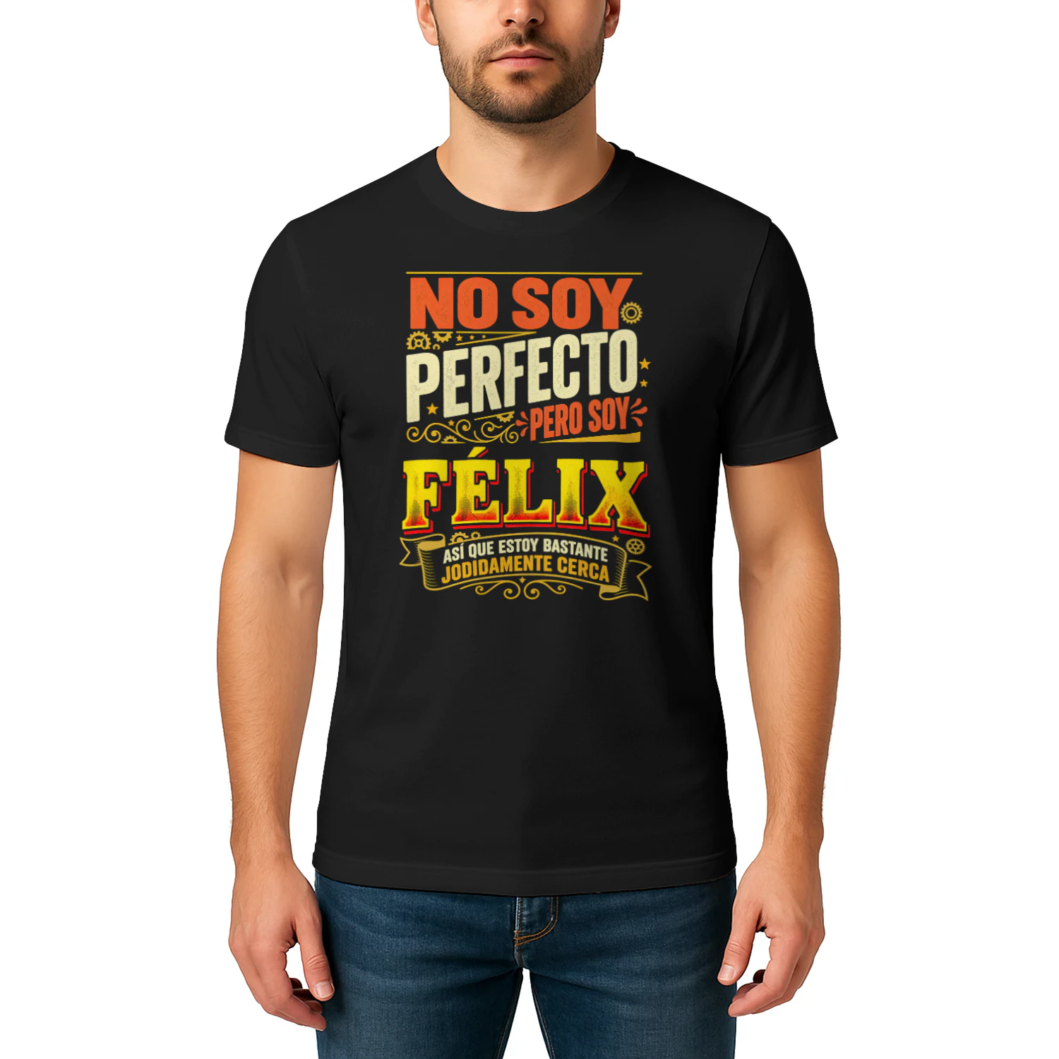 ES1N5S861 - Apellido Félix Divertido