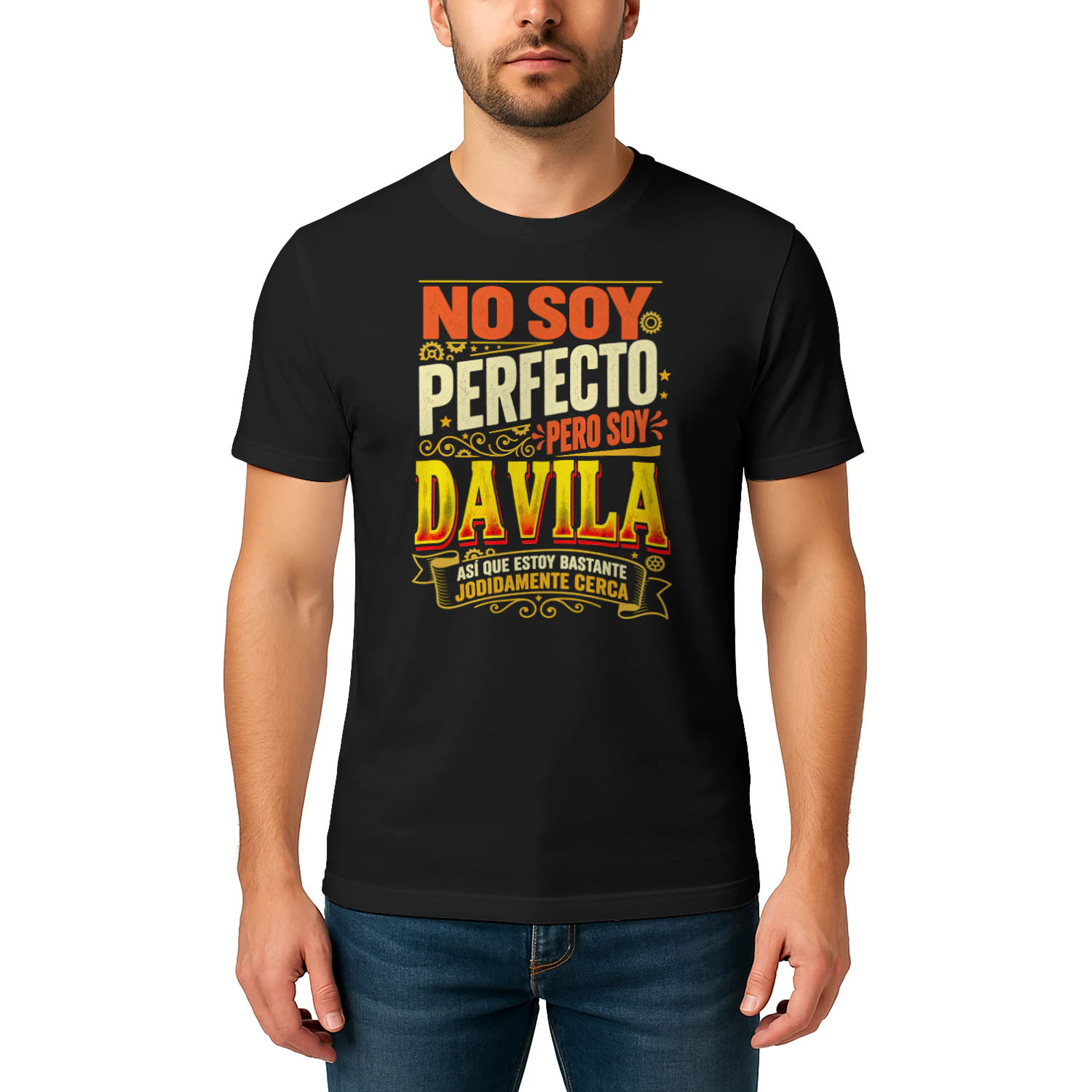 ES1N5S715 - Apellido Davila Divertido
