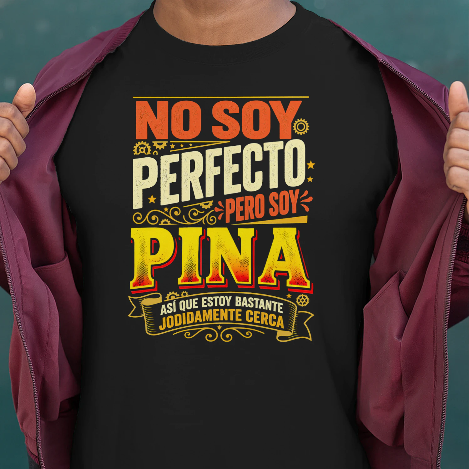 ES1N5S1874 - Apellido Pina Divertido