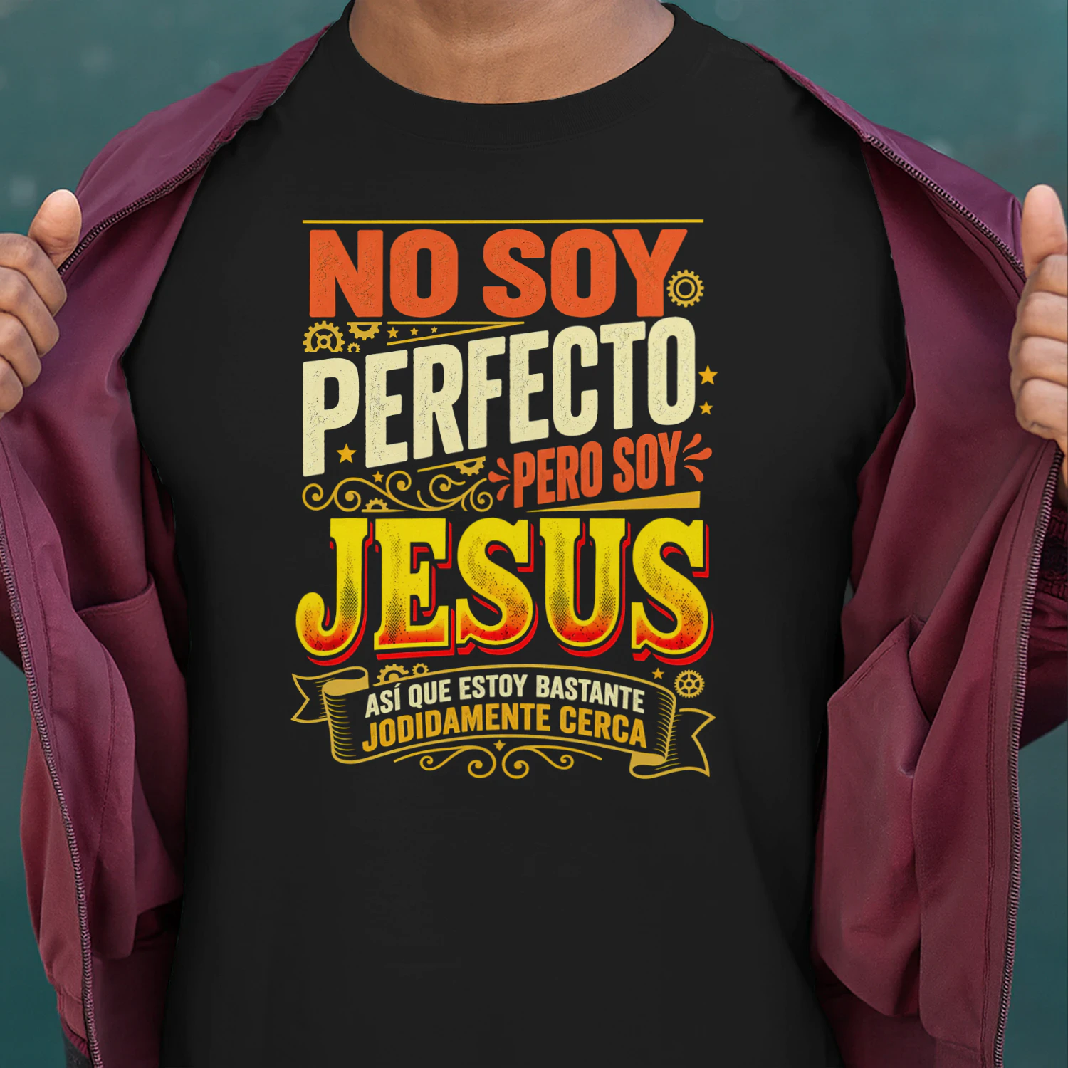 ES1N5S1177 - Apellido Jesus Divertido
