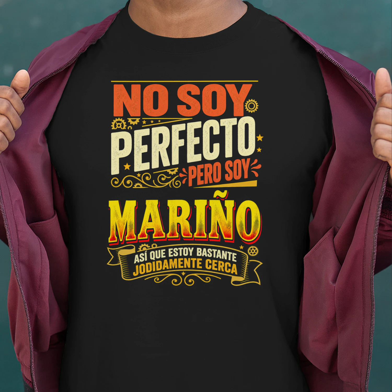 ES1N5S1435 - Apellido Mariño Divertido