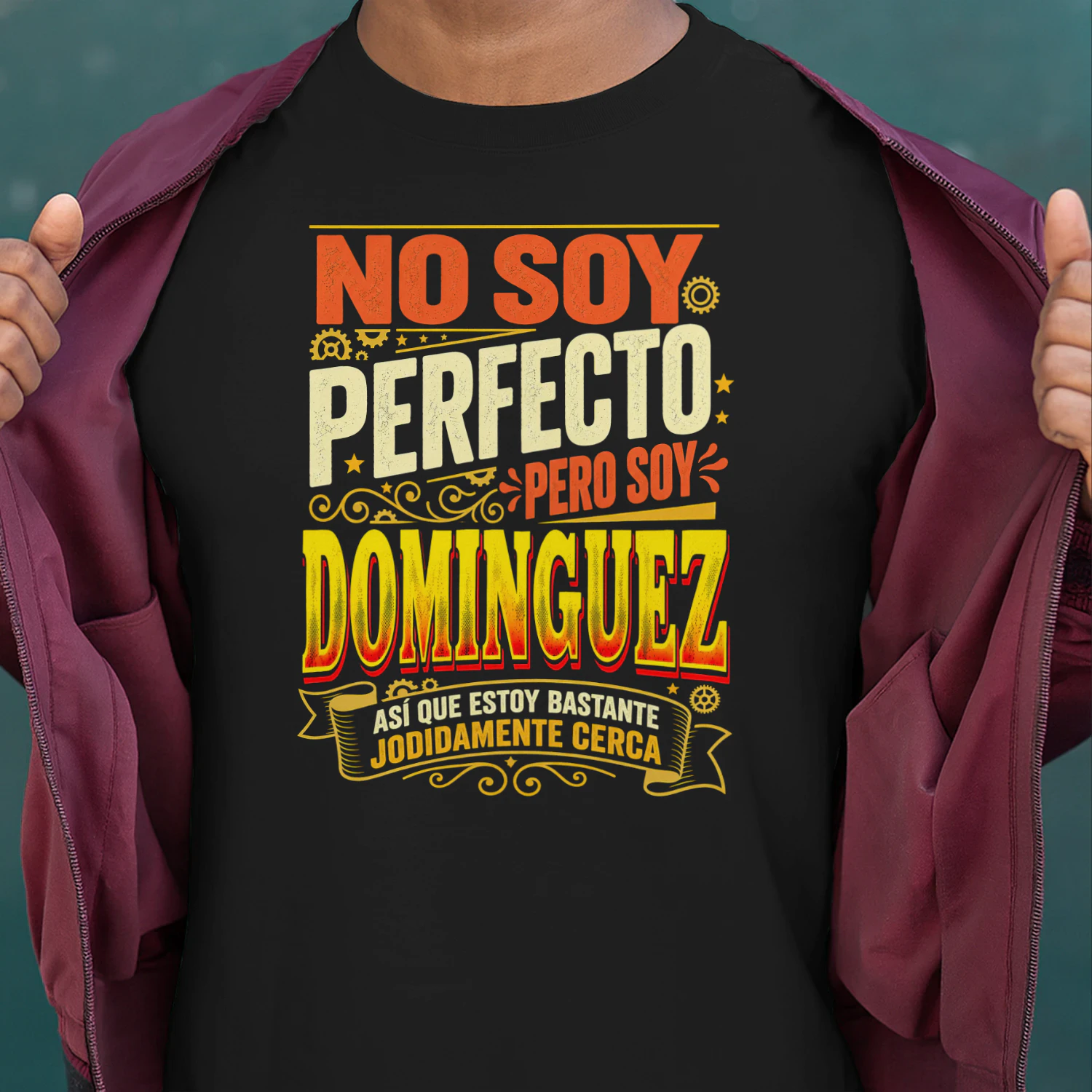 ES1N5S744 - Apellido Dominguez Divertido