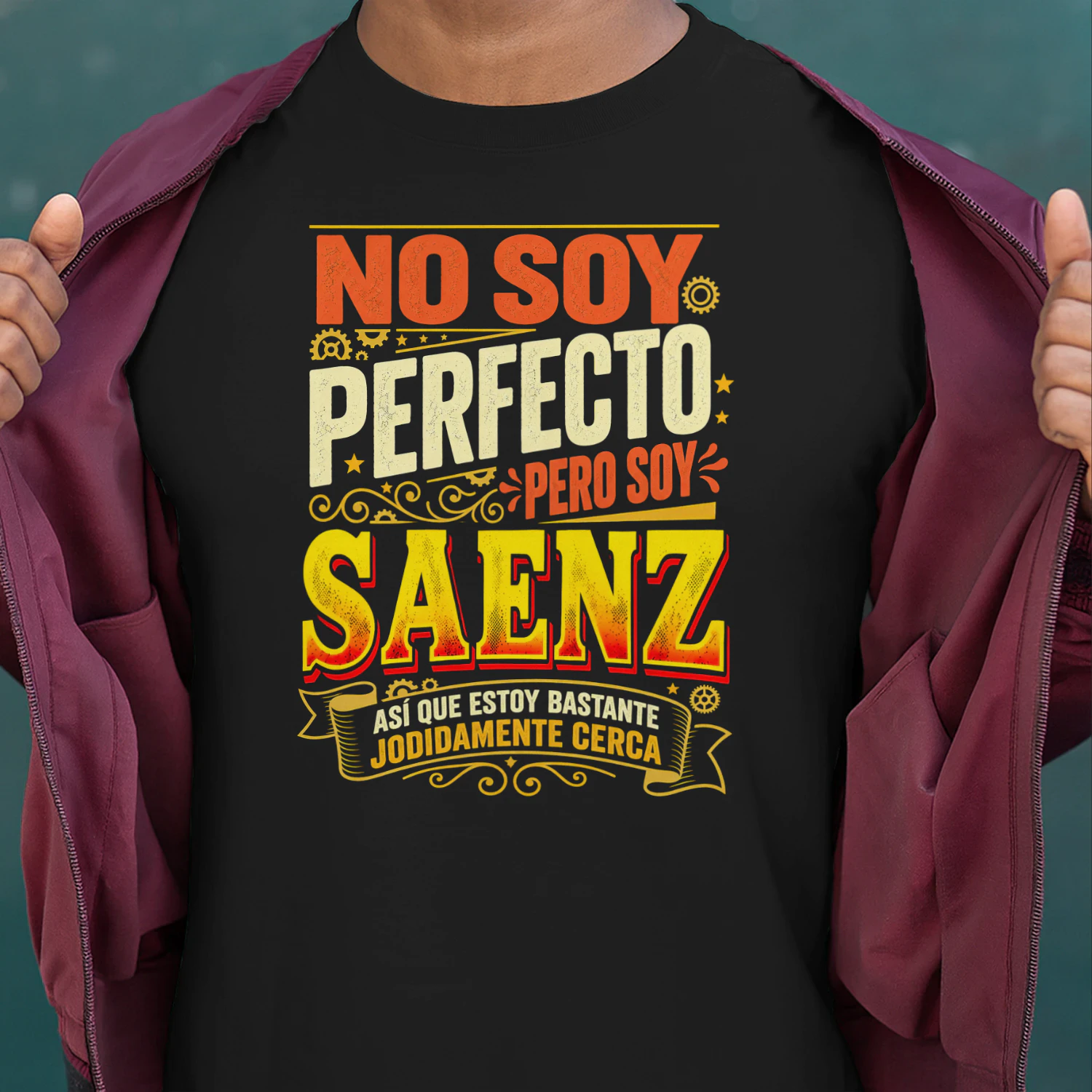 ES1N5S2119 - Apellido Saenz Divertido