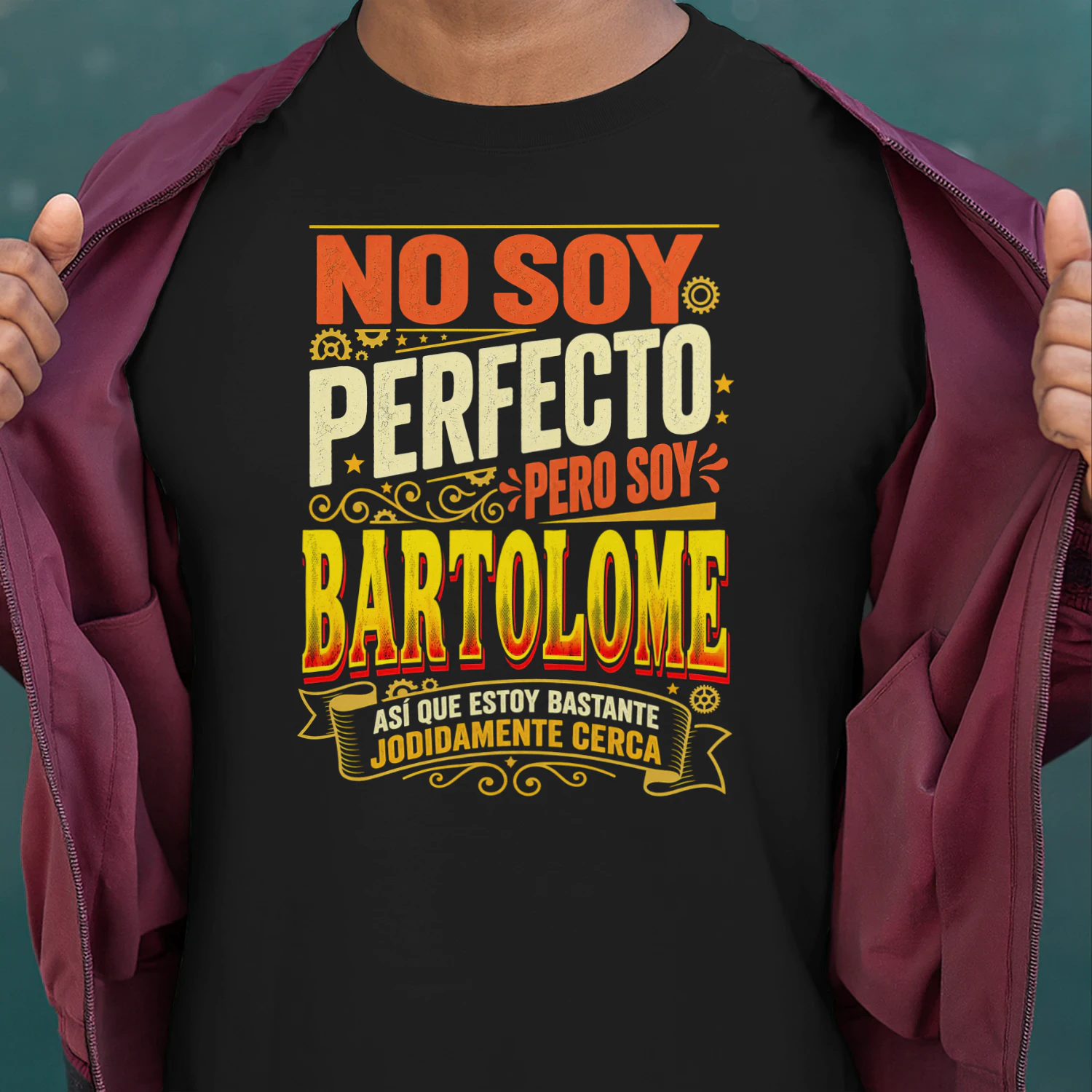 ES1N5S307 - Apellido Bartolome Divertido