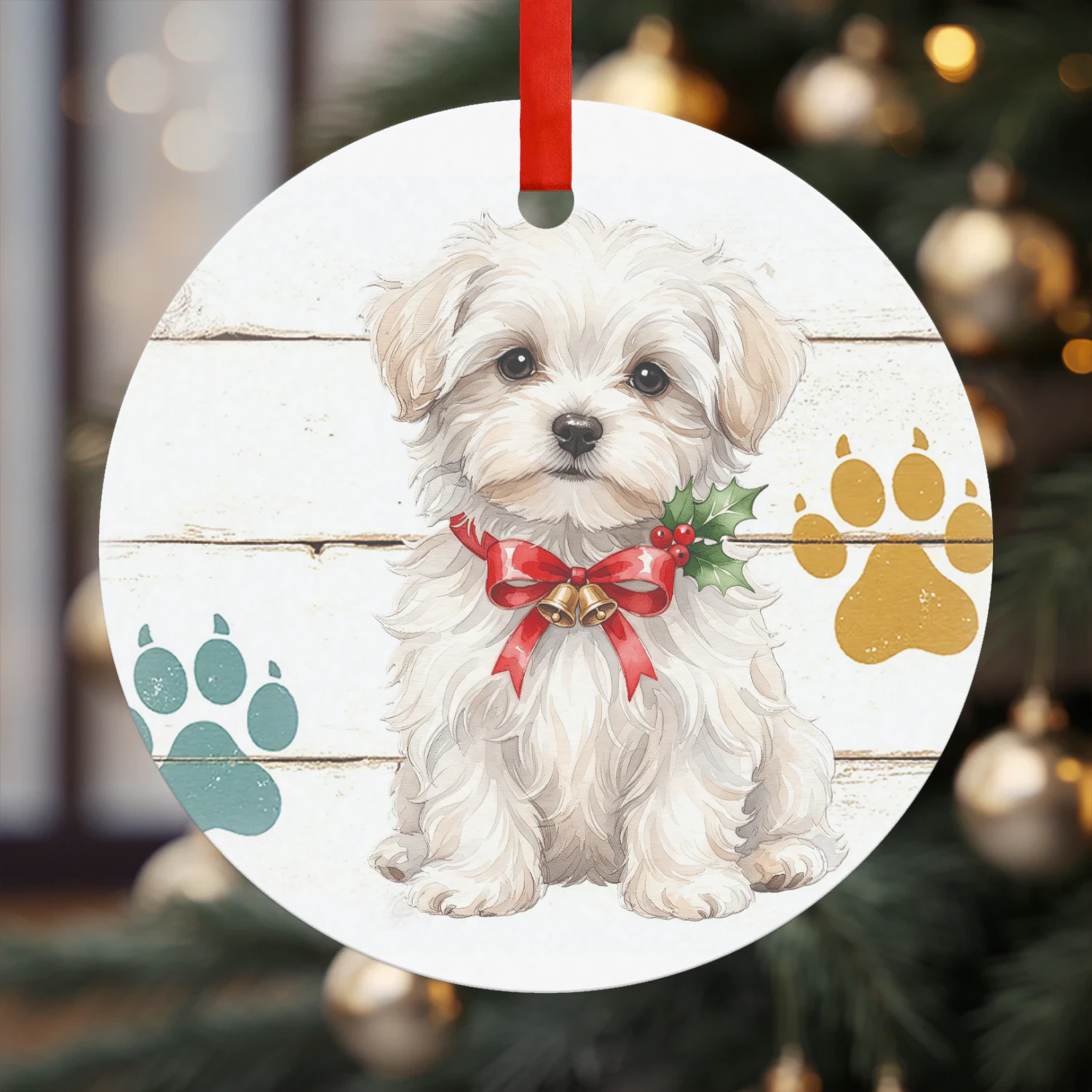 Maltezer Kerst Hanger  Hanger Rond