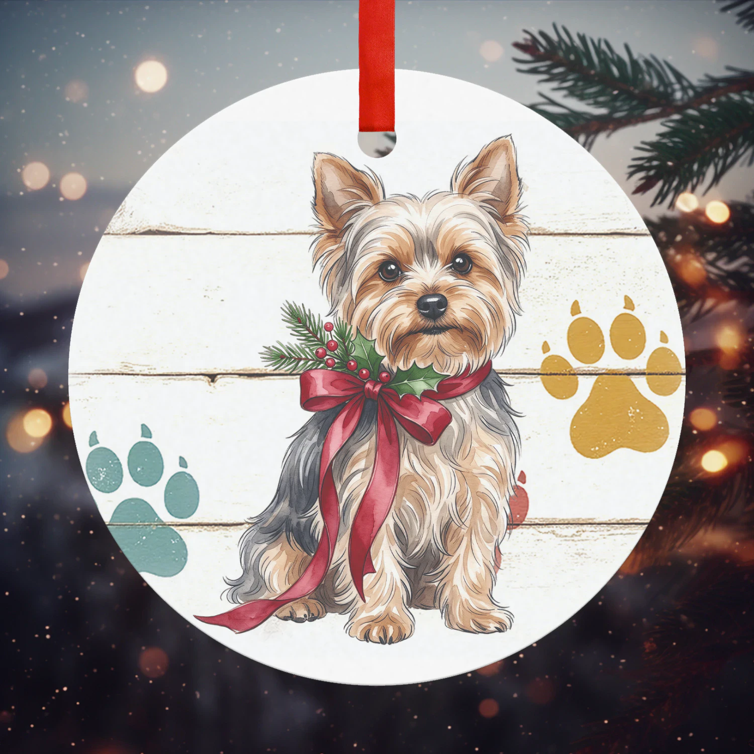 York Kerst Hanger Rond