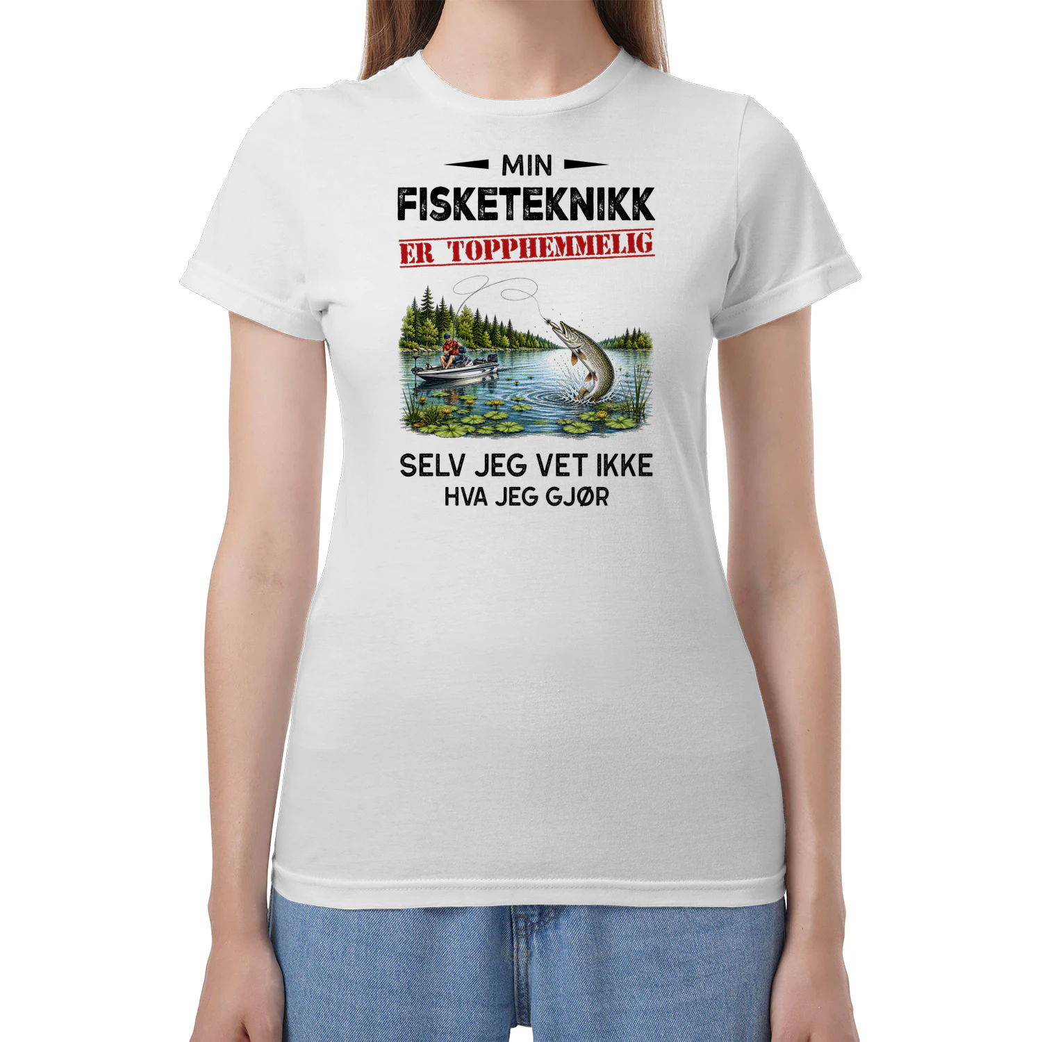 MIN FISKETEKNIKK ER TOPPHEMMELIG