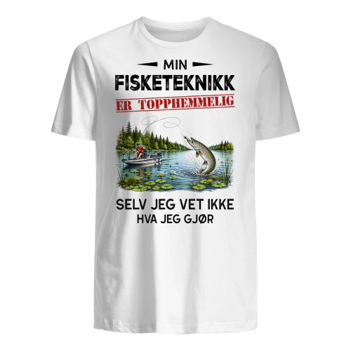 MIN FISKETEKNIKK ER TOPPHEMMELIG