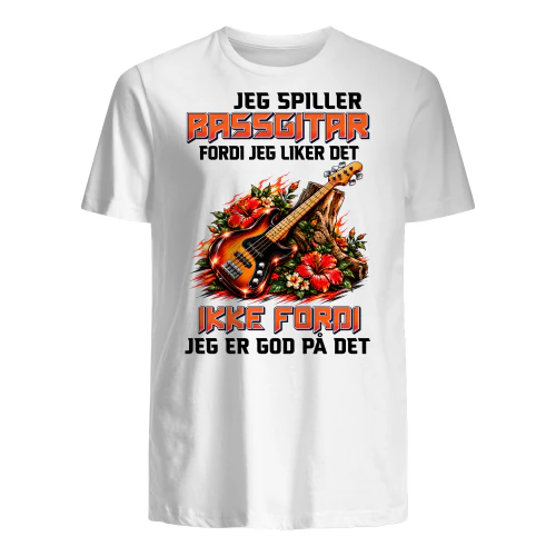 Jeg Spiller Bassgitar Fordi Jeg Liker Det