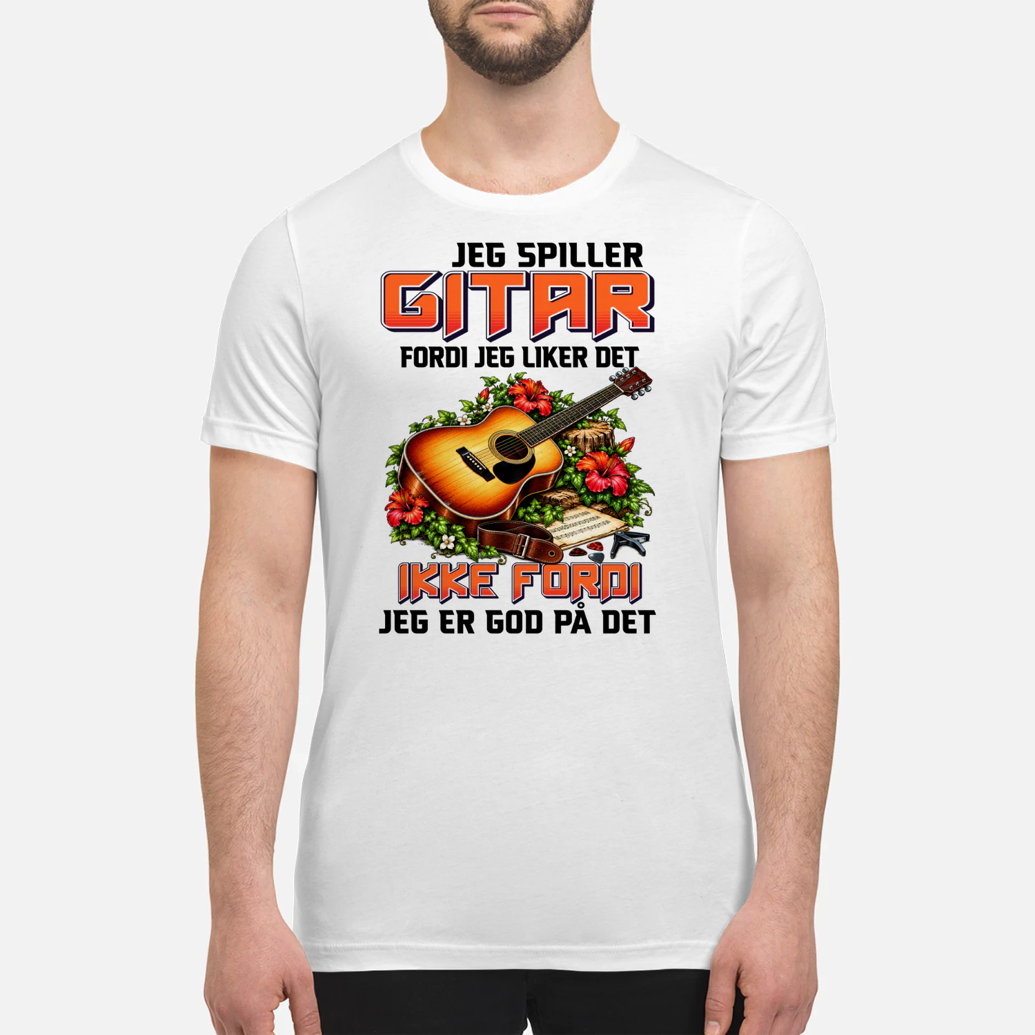 Jeg Spiller Gitar Fordi Jeg Liker Det