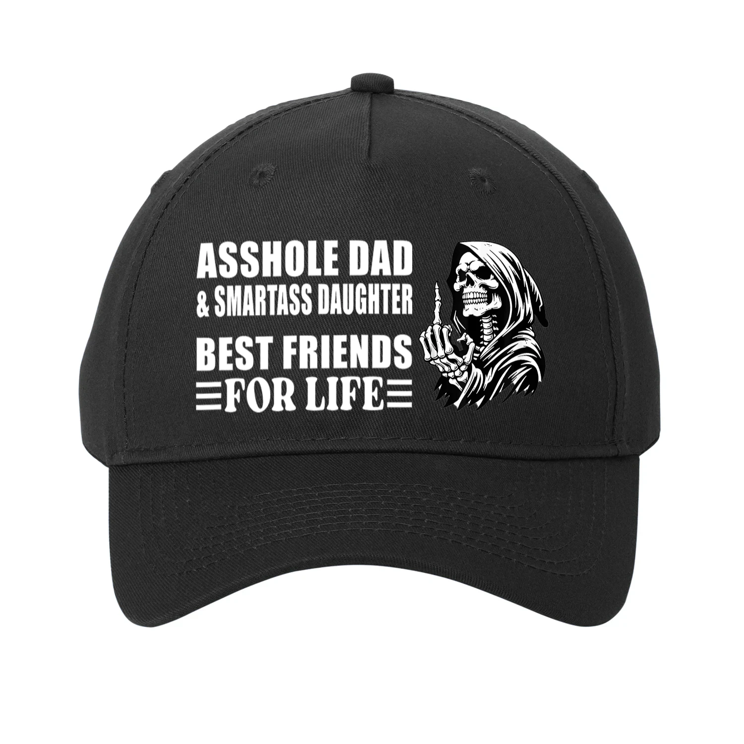 119 Asshole Dad And Smartass Skull