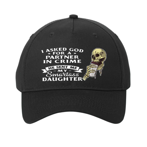 I Asked God For A Partner Skull
