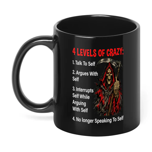 4 Levels Of Crazy Skull