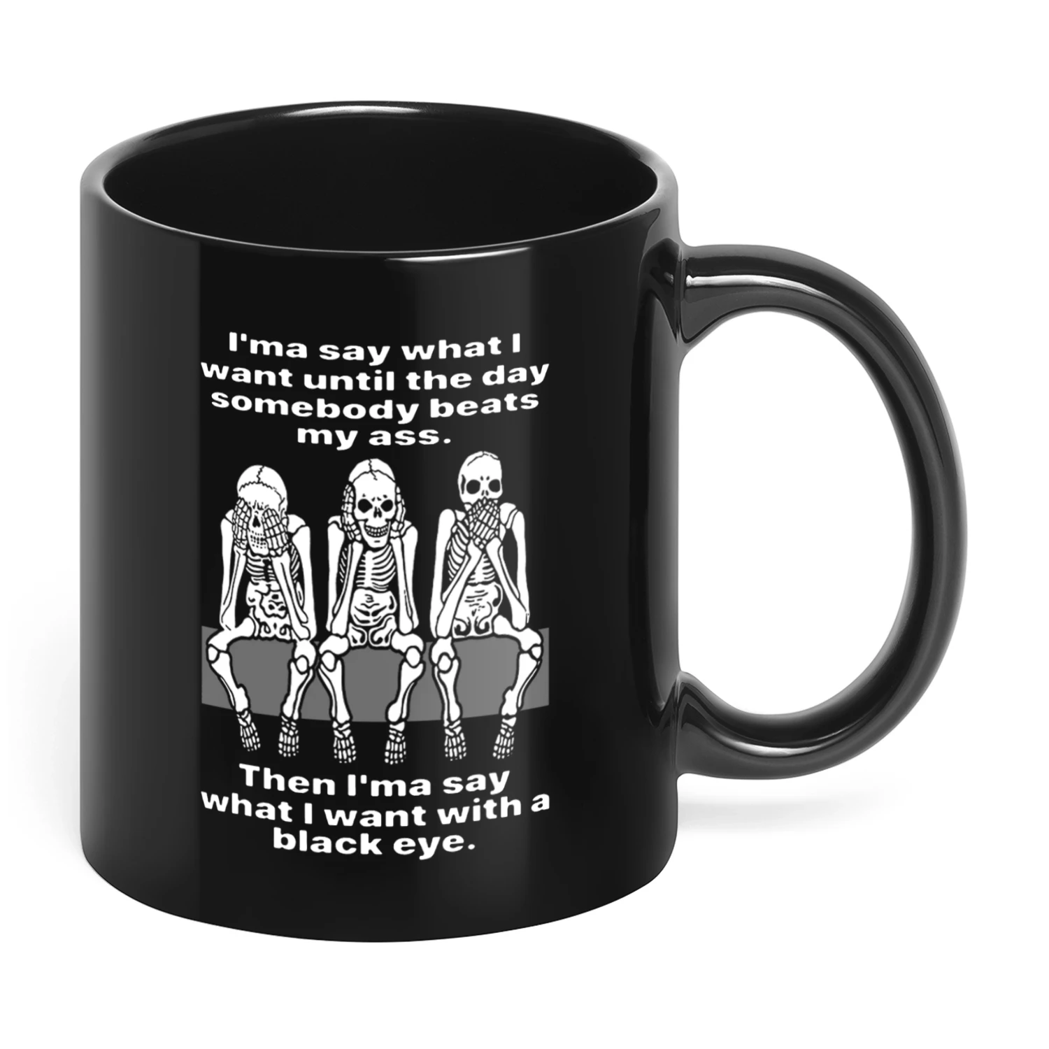 52 I'ma Say What I Want Skull