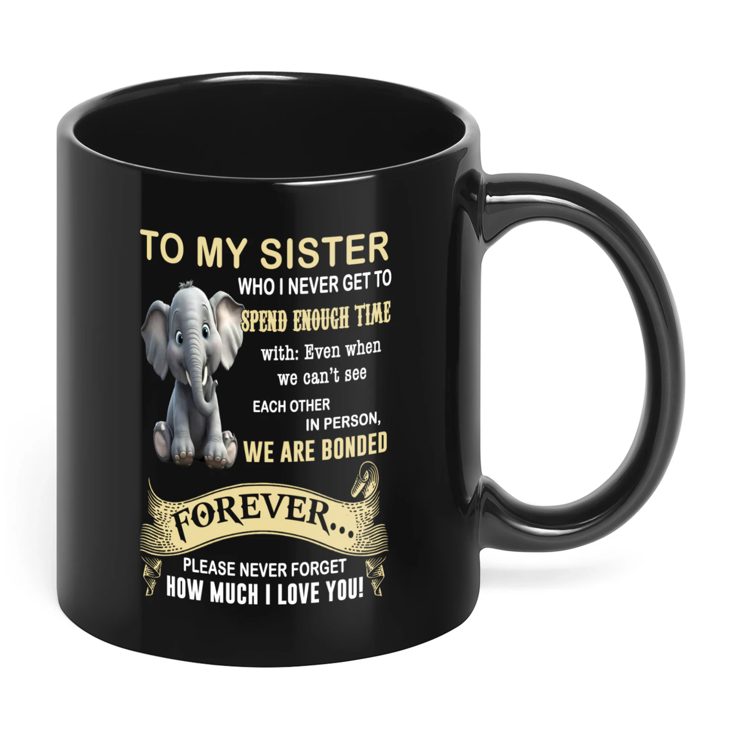 01 To My Sister Who I Never Get To Elephant