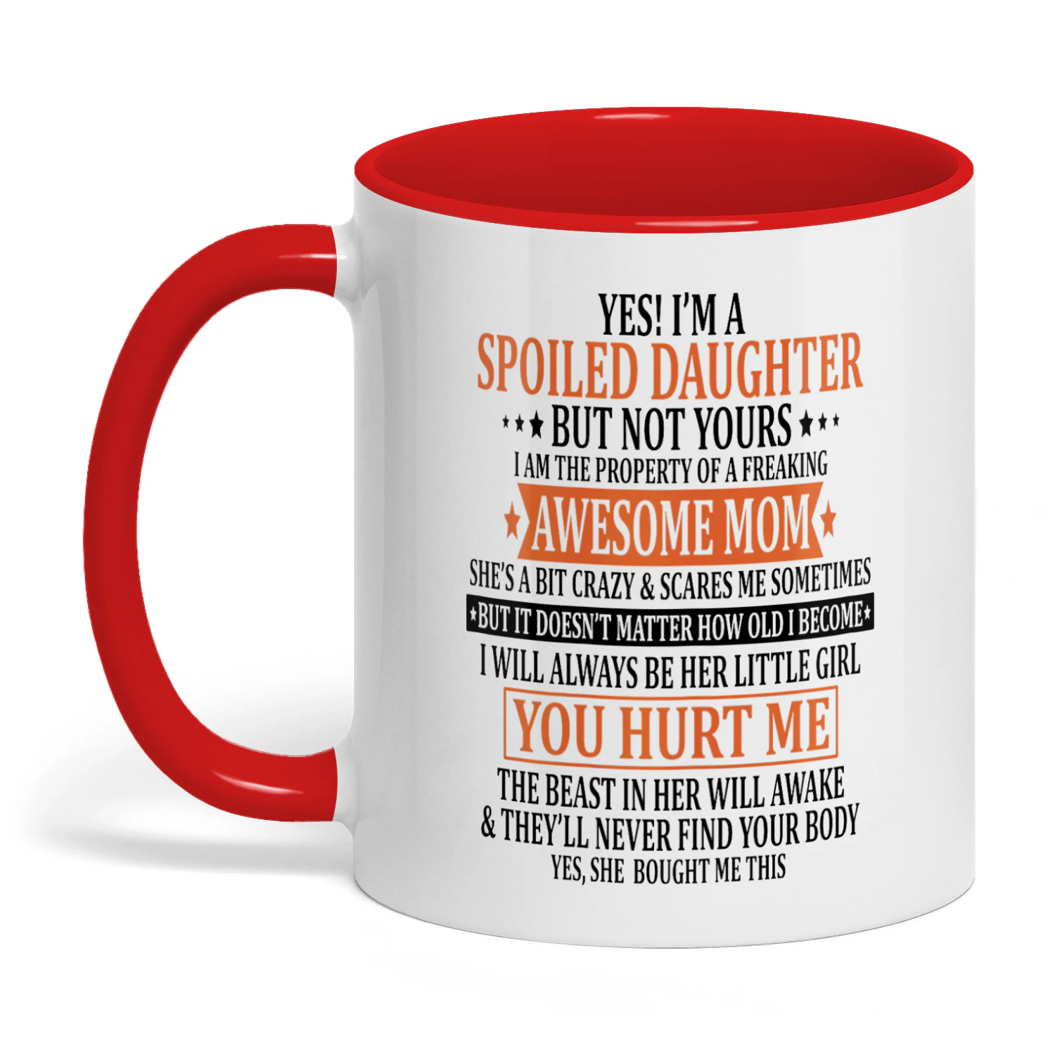Yes I'm A Spoiled Daughter But Not Yours