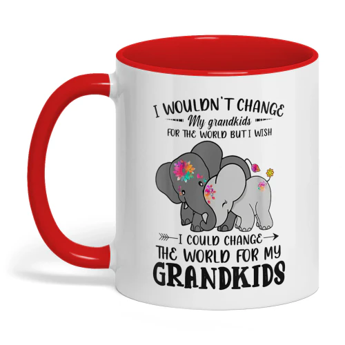 I Wouldn't Change My Grandkid Elephant