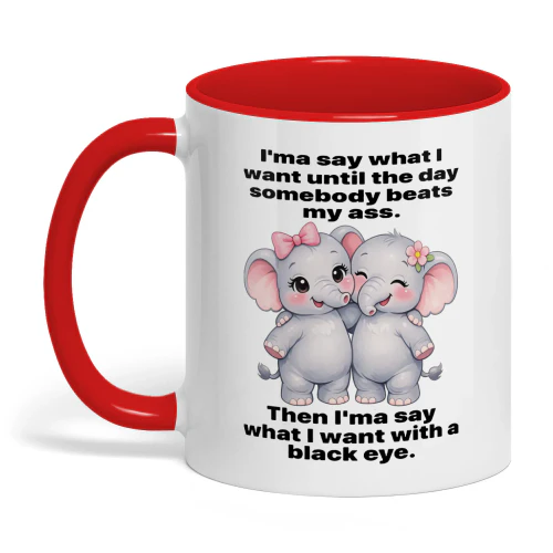 I'ma Say What I Want Until The Day Elephant