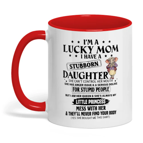 I'm A Lucky Mom I Have A Stubborn Daughter Elephant