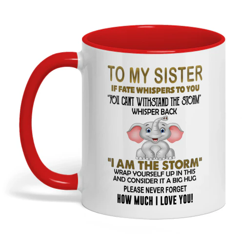 To My Sister If Fate Whispers To You Elephant
