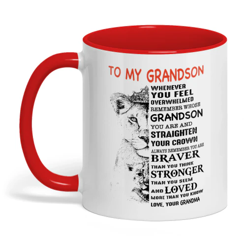 To My Grandson Whenever You Feel Grandma