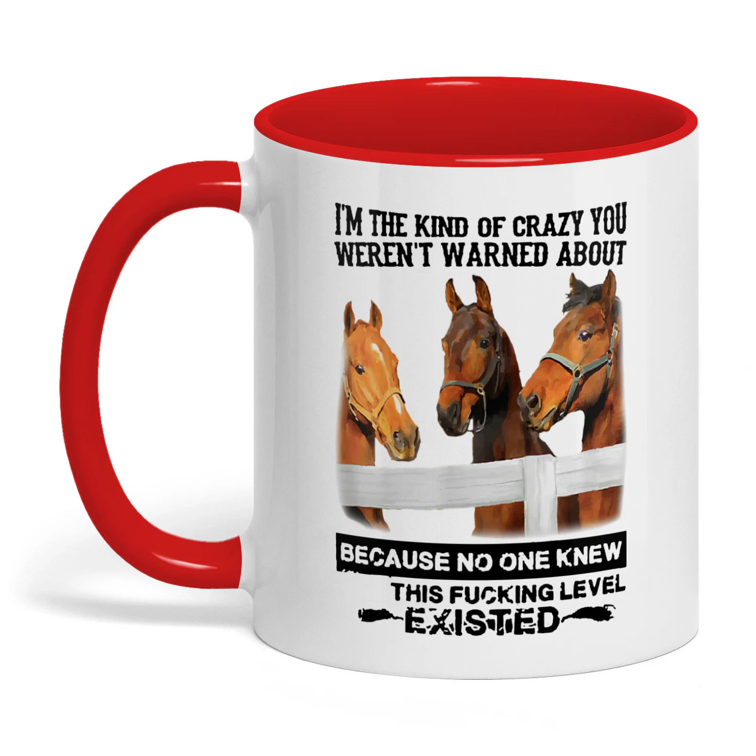 I'm The Kind Of Crazy You Weren't Horse