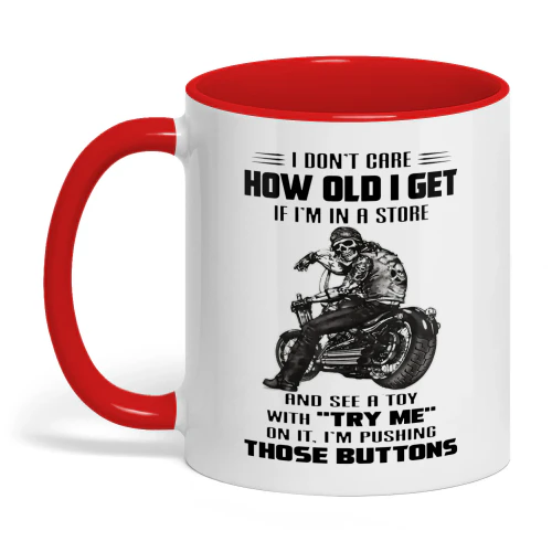 I Don't Care How Old I Get Skull