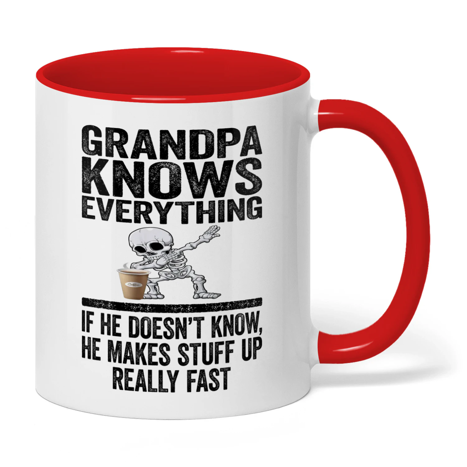Grandpa Knows Everything Skull