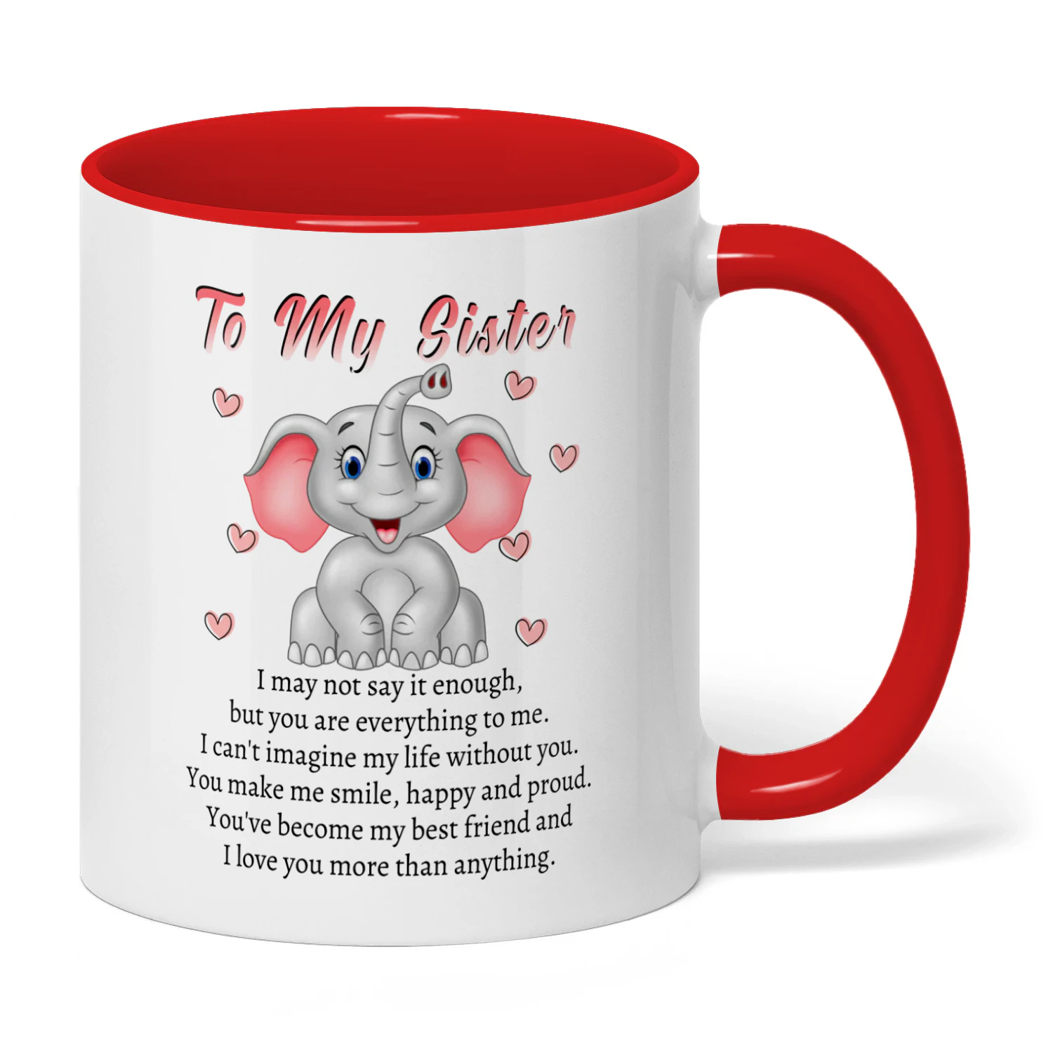 To My Sister I May Not Elephant