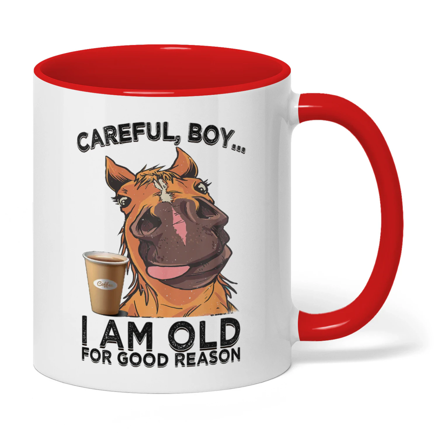 Careful Boy I'm Am Old For Good Reason Horse