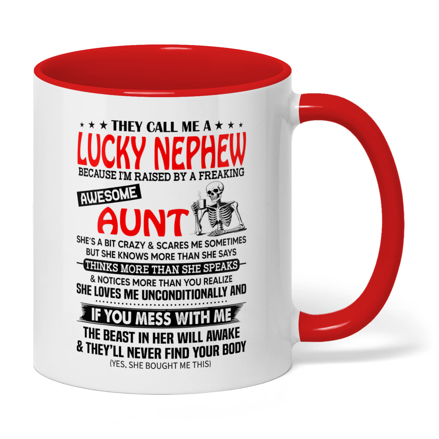 They Call Me A Lucky Nephew Because Aunt Skull